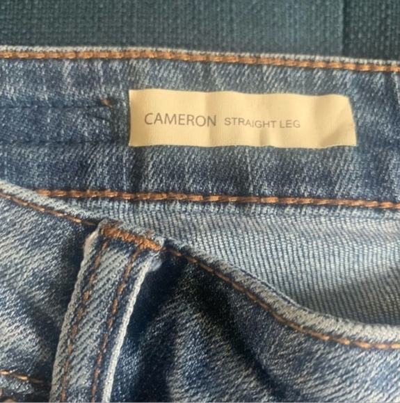 Kut from the kloth denim cropped jeans distressed size 6 - Picture 6 of 6